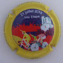 Marque : DOURY Philippe  N° Lambert : 128  Couleur : Contour jaune, fond polychrome  Description : Tour de France 2018 - Saint-Paul Trois châteaux - Mende 21 juillet - Nom du producteur   Emplacement : 