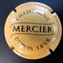 Marque : MERCIER N° Lambert : 31 Couleur : Bistre-Jaune et noir Description : Nom de la marque dans une banderolle  Emplacement : 078-05-03