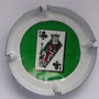 Marque : GENERIQUE  N° Lambert : 824a Couleur : Polychrome Description : Jeton de 20 - roi de trèfle  Emplacement : 