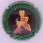 Marque : HANOTIN Jean N° Lambert : 10 Couleur : Contour vert  Description : Nom de la marque Emplacement : 