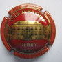 Marque :  GOBILLARD Bruno N° Lambert : 7 Couleur :  Rouge et or striée Description : Bâtiment - Pierry  Emplacement : 056-04-01