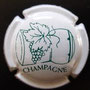 Marque : GENERIQUE  N° Lambert : 627 Couleur : Blanc Description : Bouchon de champagne  Ref perso : 