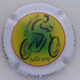 Marque : MARC José  N° Lambert : 106 Couleur : Polychrome, contour blanc, dessin noir.  Description : Tour de France 2019 - Epernay - Saint Etienne - nom de la marque  Emplacement : 