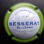 Marque : BESSERAT DE BELEFON N° Lambert : 31 Couleur : Contour vert pâle - 32mm Description : Armoiries  Emplacement : 010-06-01
