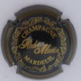 Marque : RADET - MARTIN N° Lambert : 17 Couleur : Noir et or  Description : Nom de la marque sans blason  Emplacement : 