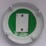 Marque : GENERIQUE  N° Lambert : 824b Couleur : Polychrome Description : Jeton de 50 - 2 de trèfle  Emplacement : 