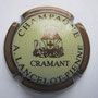 Marque : LANCELOT - PIENNE A N° Lambert : 14 Couleur : Contour marron, fond gris  Description : Evêque tenant une coupe de champagne  Emplacement : 066-08-05