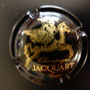 Marque : JACQUART N° Lambert : 4 Couleur : Or et noir Description : Noir et or. R "simple" sous Q  Emplacement : 064-06-01
