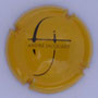Marque : JACQUART André & fils N° Lambert : 5 Couleur : Jaune et noir Description : Lettre J et nom de la marque Emplacement : 