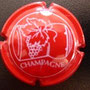 Marque : GENERIQUE  N° Lambert : 629 Couleur : rouge Description : Bouchon de champagne  Ref perso : 