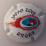 Marque : VINCENT - LAMOUREUX  N° Lambert : 19 Couleur : Fond blanc Description : Coupe du monde de rugby 2019 au Japon - nom de la marque sur le pourtour  Emplacement :
