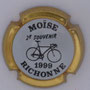 Marque : RICHOMME M N° Lambert : 1-3 Couleur : Contour or Description : 2ème souvenir Moïse RichoNNe 1999 - Nom de la marque   Emplacement : 