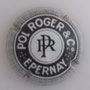 Marque : POL ROGER N° Lambert : 37 Couleur : Noir, gris et blanc - 5 points Description : Initiales stylisées  Emplacement : 