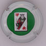 Marque : GENERIQUE  N° Lambert : 824 Couleur : Polychrome Description : Jeton de 10 - cœur : roi  Emplacement : 