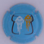 Marque : THIBAULT Daniel N° Lambert : 25 Couleur : Bleu clair, lettres blanches Description : Centenaire Tour de France - 2 cyclistes Emplacement : 