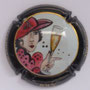 Marque : JOLY N° Lambert : 11 Couleur : Contour noir  Description : Femme et coupe de champagne Emplacement : 