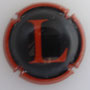 Marque : BAROVILLE N° Lambert : 3f Couleur : Noir et orange Description : Lettre "L" - nom de la marque sur le pourtour Emplacement : 