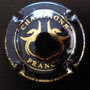 Marque : GENERIQUE  N° Lambert : 642 Couleur : Bleu-Noir et Or Description : Motif fantaisie  Ref perso : 908-07-01 
