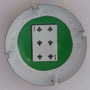 Marque : GENERIQUE  N° Lambert : 824d Couleur : Polychrome Description : Jeton de 200 - 6 de trèfle  Emplacement : 