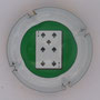 Marque : GENERIQUE  N° Lambert : 824d Couleur : Polychrome Description : Jeton de 200 - 7 de pique   Emplacement : 