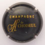 Marque : CHOISEUL Hélène (de) N° Lambert : 1 Couleur : Fond noir et or Description : Nom de la marque  Emplacement : 