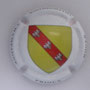 Marque : PRIOUX Roger  N° Lambert : 12a Couleur : Fond blanc, polychrome Description : Blason de la Lorraine - nom de la marque  Emplacement : 