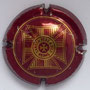 Marque : LANSON N° Lambert : 87 Couleur : Bordeaux foncé et or Description : Maison fondée en 1768  Emplacement : 