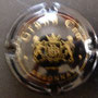 Marque : BREMONT Bernard N∞ Lambert : 3 Couleur : Noir et or Description : Initiales BB dans blason surmonté d'une couronne et entourÈ de deux lions  Emplacement : 