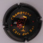 Marque : COTE DES BAR N° Lambert : 5 Couleur : Noir et or Description : Coupe et raisin  Emplacement : 
