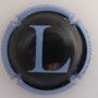Marque : BAROVILLE N° Lambert : 3g Couleur : Noir et bleu Description : Lettre "L" - nom de la marque sur le pourtour Emplacement : 