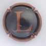 Marque : BAROVILLE N° Lambert : 2f Couleur : Noir et rosé Description : Lettre "L" - nom de la marque sur le pourtour Emplacement : 