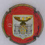 Marque : LAURENT - PERRIER  N° Lambert : 29  Couleur : Rouge. Grand écusson Description : Aigle doré sur 2 tours.  Emplacement : 