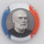 Marque : LHUILLIER Philippe N° Lambert : 25d Couleur : Contour bleu, blanc, rouge Description : Jules Grévy - nom de la marque Emplacement : 