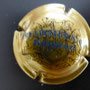 Marque : HEIDSIECK MONOPOLE N° Lambert : 59 - type 2 lettres fines Couleur :  Or, inscription bleue. Diam 29 Description : Inscription Hiedsieck Monopole sur deux lignes  Emplacement : 060-07-01