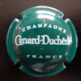 Marque : CANARD - DUCHENE N° Lambert : 75NR Couleur : Vert, or pâle Description : Armoiries, petit sabre, grandes lettres   Emplacement : 022-05-03