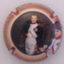 Marque : ARMAND Bruno N° Lambert : 16j Couleur : Polychrome, contour crème Description : Napoleon 11/12 - Nom de la marque dans le bouchon  Emplacement : 