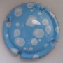Marque : CRAMANT N° Lambert : 1 Couleur : Bleu et blanc Description :  Bulles - nom de la marque  Emplacement : 