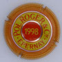 Marque : POL ROGER N° Lambert : 1998 Couleur : Rouge et jaune, strié. Cercle orange Description : Millésime 1998  Emplacement : 
