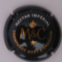 Marque : MOET & CHANDON N° Lambert : 209 Couleur : Gris. Nectar Impérial Description : Initiales MC couronnées et nom de la marque  Emplacement : 