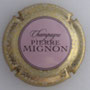 Marque : MIGNON Pierre N° Lambert : 151k Couleur : Rose pâle, contour or Description : Nom de la marque Emplacement : 