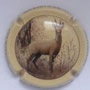 Marque : DEGUISE Maurice N° Lambert : 56a Couleur :Fond et contour crème Description : Chevreuil Emplacement : 