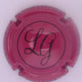 Marque : LACOURTE - GUILLEMART N° Lambert : 47 Couleur : Framboise et noir Description : Initiales stylisées LG dans un cercle framboise  Emplacement : 