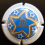 Marque : GENERIQUE  N° Lambert : 619 Couleur : Bleu et or Description : Etoile 2000  Ref perso : 908-03-03