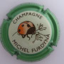 Marque : FURDYNA N° Lambert : 44k Couleur : Contour Vert pâle métallisé Description : Coccinelle - nom de la marque  Emplacement : 