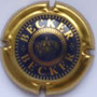 Marque : BECKER N° Lambert : 4 Couleur : Or et bleu Description : Nom de la marque  Emplacement : 