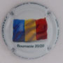 Marque : CHEMIN Roger N° Lambert : 3s Couleur : Fond blanc Description : Drapeau Roumanie  Emplacement : 