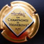 Marque : GENERIQUE  N° Lambert : 665j Couleur : Or foncé - entrefilet crème Description : Les champagnes de vignerons  Ref perso : 