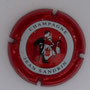 Marque : SANDRIN Jean N° Lambert : 3 Couleur : Rouge Description : Couple et champagne Emplacement : 