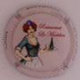 Marque : BLANCHARD - PUBLIER N° Lambert : NR1 Couleur : Rose en relief Description : Restaurant La Madelon - Nom de la marque  Emplacement : 