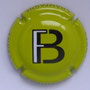 Marque : FORGET - BRIMONT N° Lambert : 2 Couleur : Fond vert pomme Description : Initiales FB Emplacement : 